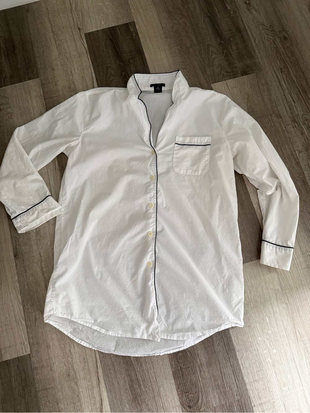 Night shirt In End-on-end Cotton for Women J.crew